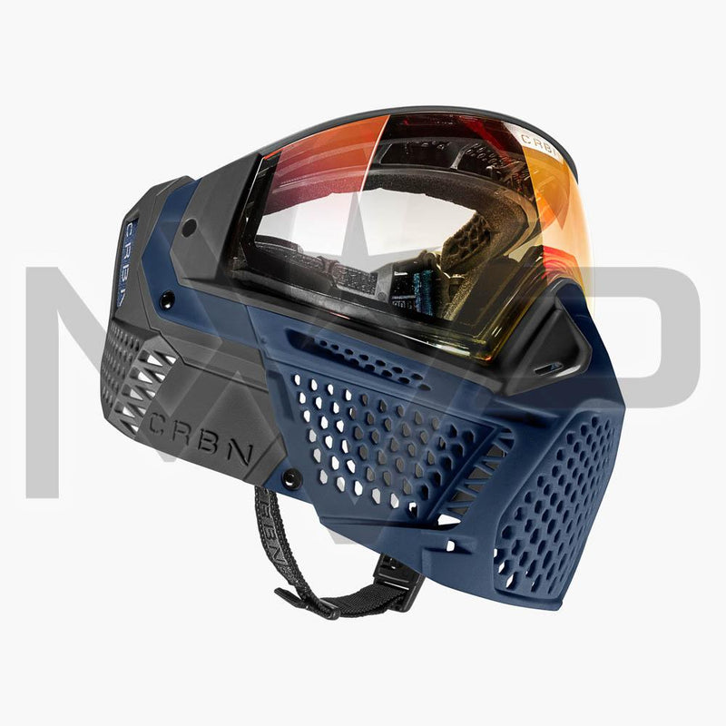 Carbon Paintball Mask - ZERO SLD - Less Coverage - Royal