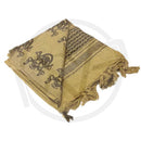 Condor Shemagh - Tan Black Skull