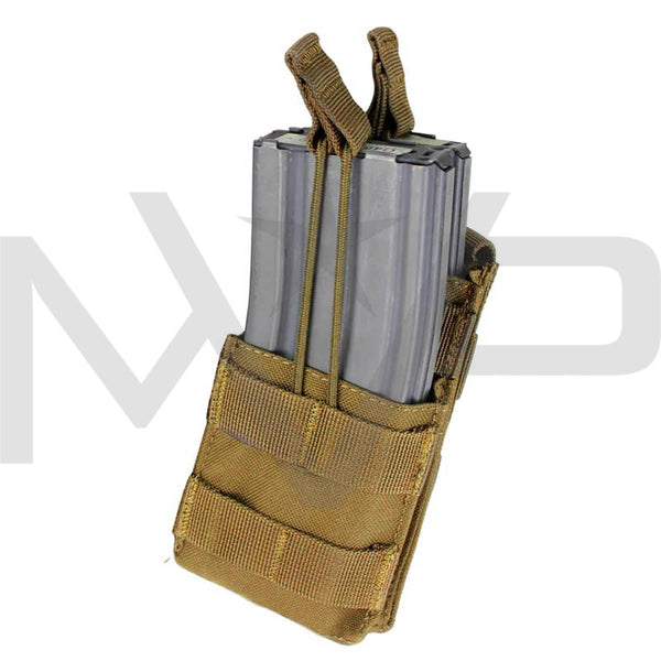Condor Single Stacker M4 Mag Pouch - Coyote Brown