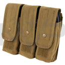 Condor Triple AK / AR Mag Pouch - Coyote Brown