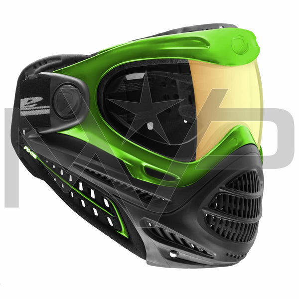 DYE Axis Thermal Paintball Mask - Green Northern Lights