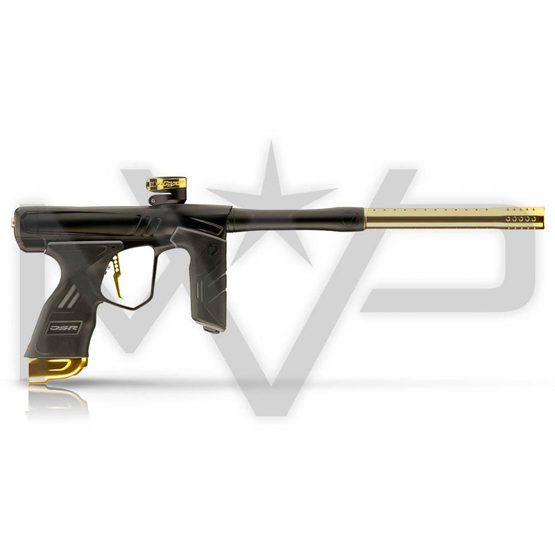 DYE DSR+ Paintball Gun - Dust Black / Gloss Gold