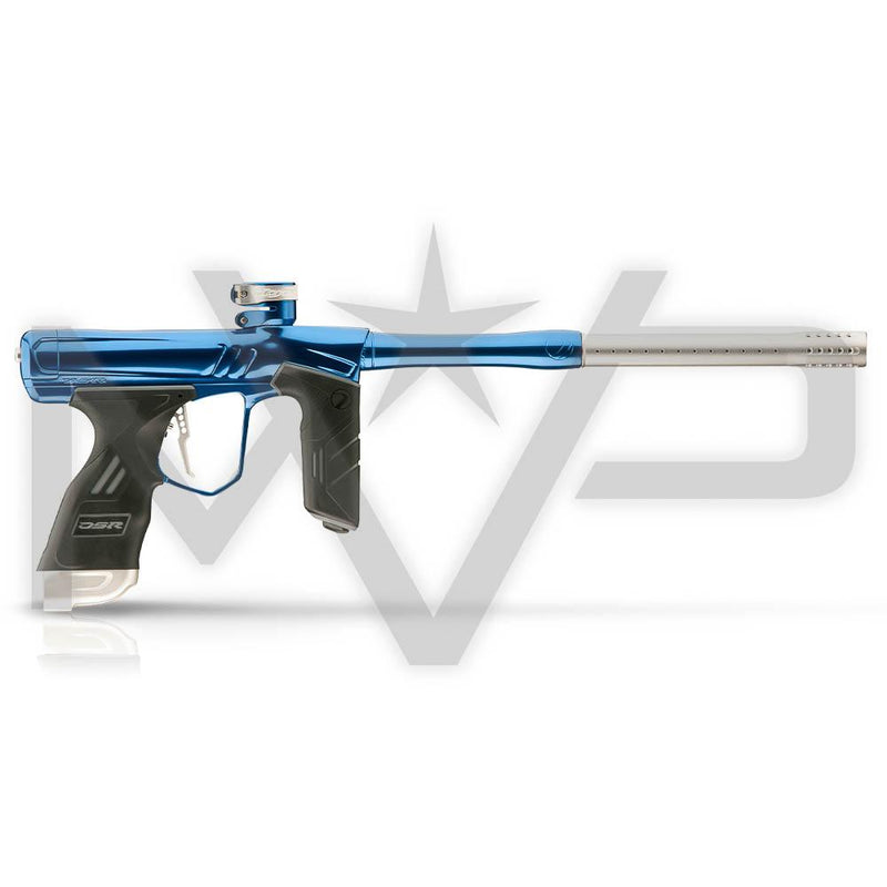 DYE DSR+ Paintball Gun - Gloss Blue / Dust Silver