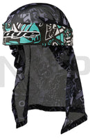 DYE Headwrap - Eskimo - Teal/Grey/Black