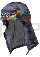 DYE Headwrap - Gliobal Camo - Blue/Red/Green