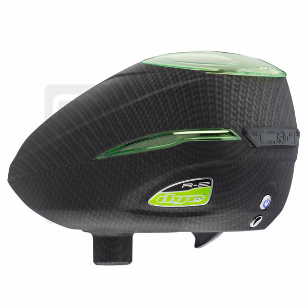 DYE Rotor R2 Electric Paintball Loader - Carbon