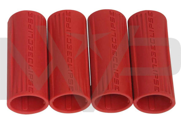Eclipse Shaft FL Rubber Barrel Grip x4 - Red