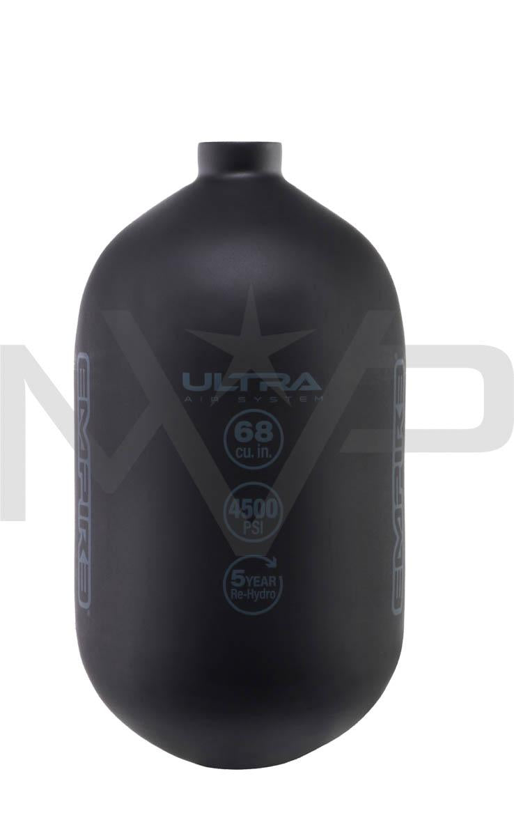 Empire Ultra Lite Carbon compressed Air HPA Tank (Bottle Only) - 68ci / 4500psi Matte Black