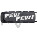 Exalt Bayonet Rubber Barrel Cover - Pew Pew - Black / White