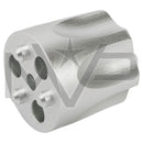Exalt Emek Rear Bolt Cap - Silver