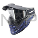 JT Paintball Flex 8 Paintball Mask - Black / Blue