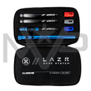 HK Army Lazr Fossil Elite Barrel Kit - Autococker Threads - Blue Barrel / Black Inserts