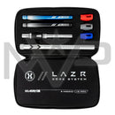 HK Army Lazr Fossil Elite Barrel Kit - Autococker Threads - Silver Barrel / Colored Inserts