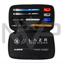 HK Army Lazr Fossil Elite Barrel Kit - Autococker Threads - Gold Splash Barrel / Colored Inserts