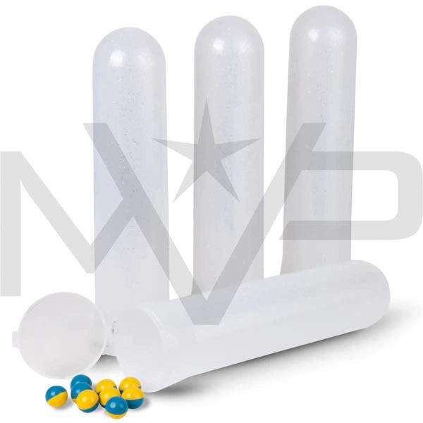 GXG Paintball Pod 140rd - Clear Sparkle - 12 Pack