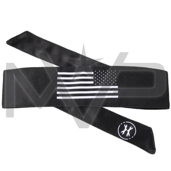 HK Army - Headband - USA Flag Black and White