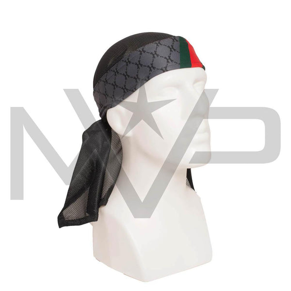 HK Army Headwrap - Monogram Red/Black