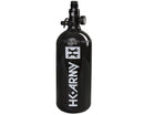HK Army Aluminum Compressed Air Paintball Tank - Black 48ci 3000psi