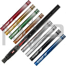 HK Army Lazr Barrel Kit - Autococker Threads - Colored Inserts - Polished Black Barrel