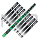 HK Army Lazr Elite Barrel Kit - Autococker Threads - Green Barrel / Black Inserts