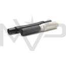 Inception - Autococker Barrel Muffler - Black w/White Muffler