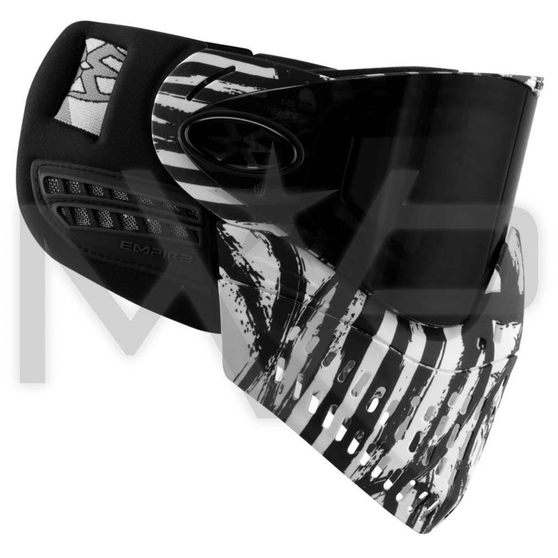 JT Proflex Paintball Mask Goggle w/ Clear Thermal Lens - Zebra