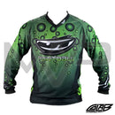 JT Throwback Bubble Jersey - Fluro Green XLarge