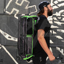 HK Army Expand Gear Bag Roller 75L - Shroud Black / Neon Green