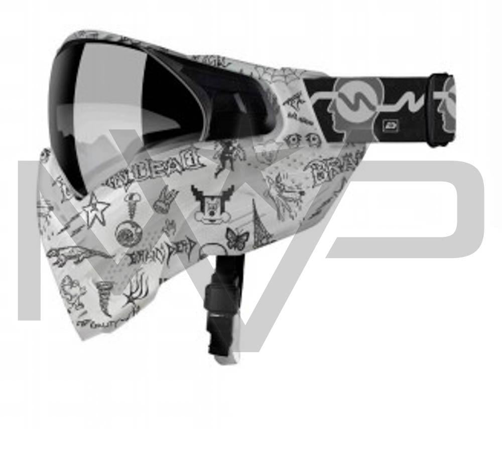 Masque De Paintball Push Unite - Violet - Édition Limitée We Are Brain Dead - Neuf
