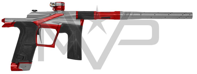 Planet Eclipse LV2 Paintball Gun - Revolution - Light Grey / Red