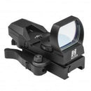Red Four Retical Reflex - QR Mount - Black
