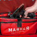 HK Army Expand Gear Bag Roller 75L - Shroud Black / Red