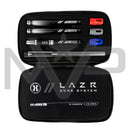 HK Army Lazr Nova Elite Barrel Kit - Autococker Threads - Silver Barrel / Black Inserts