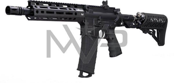 Tippmann TMC Mag Fed Paintball Gun w/ Air Thru Stock Elite - Black w/ Black