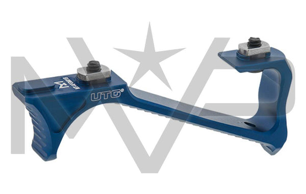 UTG Ultra Slim M-LOK Angled Foregrip - Blue