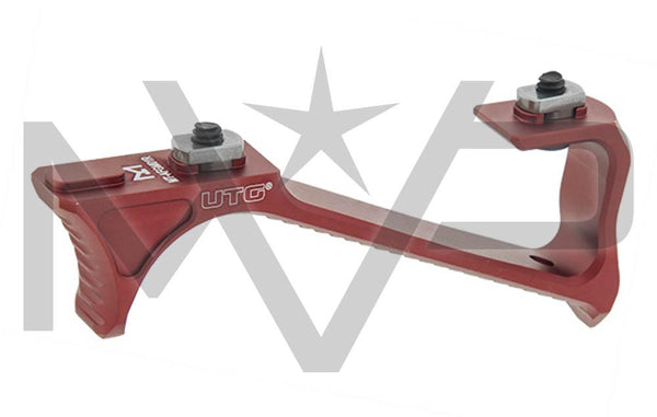 UTG Ultra Slim M-LOK Angled Foregrip - Red