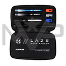 HK Army Lazr Elite Barrel Kit - Autococker Threads - Black Barrel / Colored Inserts