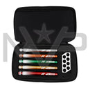 HK Army Lazr Nova Elite Barrel Kit - Autococker Threads - Black Barrel / Colored Inserts