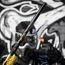 HK Army Lazr Fossil Elite Barrel Kit - Autococker Threads - Black Barrel / Colored Inserts