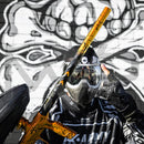 HK Army Lazr Fossil Elite Barrel Kit - Autococker Threads - Gold Splash Barrel / Black Inserts