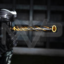 HK Army Lazr Elite Barrel Kit - Autococker Threads - Gold Barrel / Colored Inserts