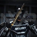 HK Army Lazr Elite Barrel Kit - Autococker Threads - Gold Barrel / Black Inserts