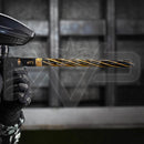 HK Army Lazr Elite Barrel Kit - Autococker Threads - Gold Barrel / Black Inserts