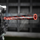 HK Army Lazr Elite Barrel Kit - Autococker Threads - Red Barrel / Black Inserts